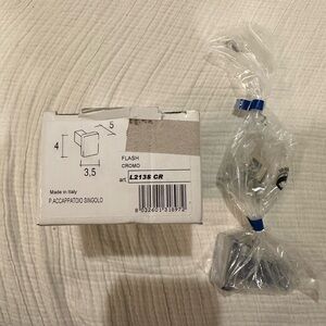 Brand new Lacava Italian made bathroom robe hook. In original packaging and box